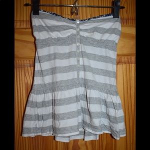 Abercrombie and Fitch strapless top